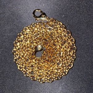 Authentic Gold Louis Vuitton Chain Strap